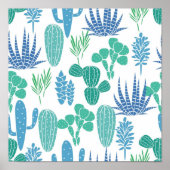 Plant patroon poster (Voorkant)