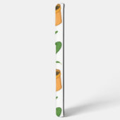 Plant patroon samsung galaxy hoesje (Achterkant horizontaal)