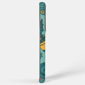 Plant patroon samsung galaxy hoesje (Rechterkant)