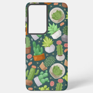 Plant patroon samsung galaxy hoesje