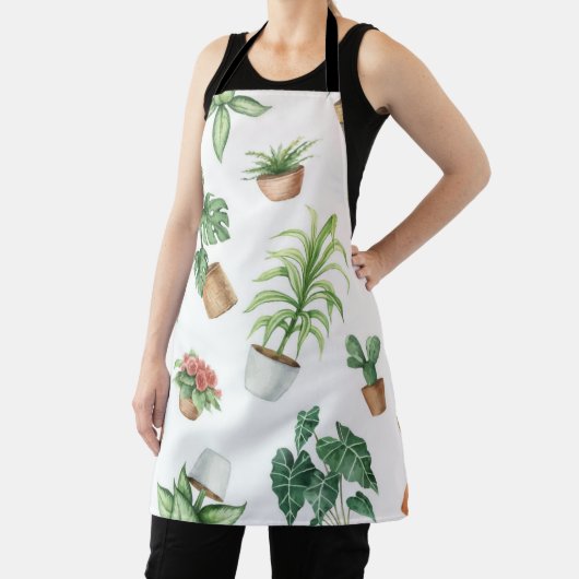 Plant patroon schort (Insitu)