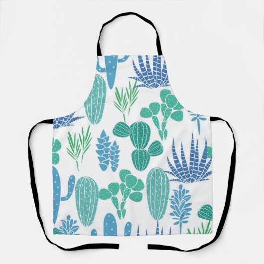 Plant patroon schort (Voorkant)