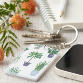 Plant patroon sleutelhanger (Voorkant Rechts)