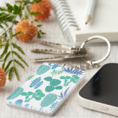 Plant patroon sleutelhanger (Voorkant Rechts)