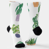 Plant patroon sokken (Gebogen)