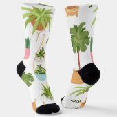 Plant patroon sokken (Gebogen)