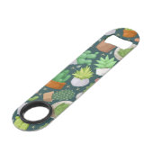 Plant patroon speed flessenopener (Voorkant Gekanteld)