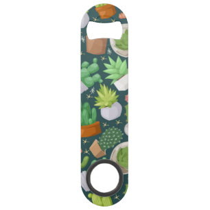 Plant patroon speed flessenopener