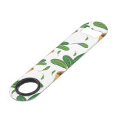 Plant patroon speed flessenopener (Achterkant Gekanteld)