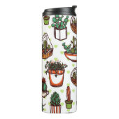 Plant patroon thermosbeker (Gedraaid links)