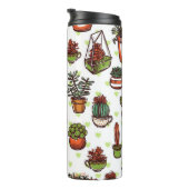 Plant patroon thermosbeker (Geroteerd rechts)