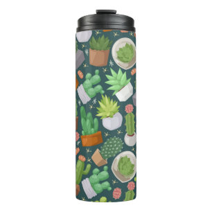 Plant patroon thermosbeker