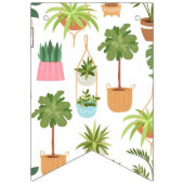 Plant patroon vlaggetjes (Derde vlag)