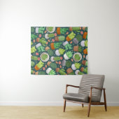 Plant patroon wandkleed (In Situ (horizontaal))