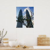 plant petronas torwers poster (Keuken)
