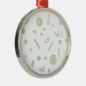 plant plankton metalen ornament (Rechts)