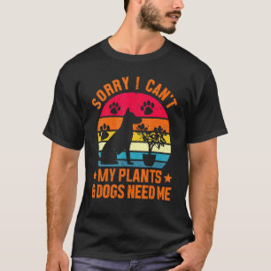 Plant Planten Tuin Outfit I Hondeneigenaar Tuinier T-shirt
