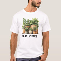 Plant Power Botanisch T-shirt