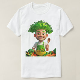 Plant-Powered Chef – Cooking with Kindness T-shirt
