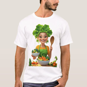 Plant-Powered Chef – Koken met Goedheid T-shirt