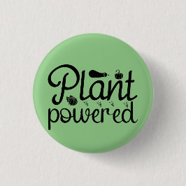 PLANT POWERED RONDE BUTTON 3,2 CM
