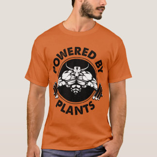 Plant powered Vegan workout friend T-shirt