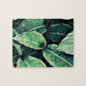Plant Print Groen Kunst Green Art Legpuzzel (Horizontaal)