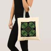 plant psychedelische kunsten - Plant Pattern Tote Bag (Voorkant (product))