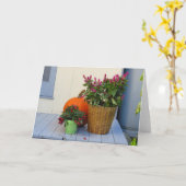 Plant Pumpkin en Pepper - wijngaard van Martha Kaart (Gele Bloem)