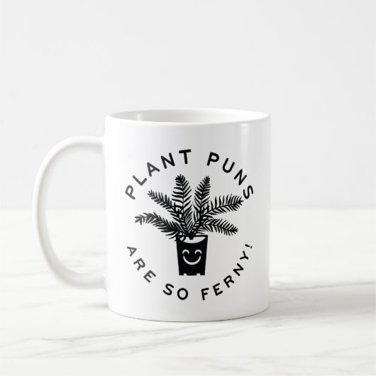Plant Puns Are So Ferny Koffiemok (Links)