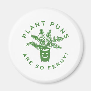 Plant Puns Are So Ferny Magneet