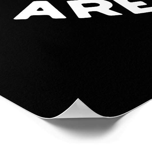 Plant Puns is zo fern grappy Fern pun Dark BG Poster (Hoek)