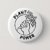 Plant Ronde Button 5,7 Cm (Voorkant)