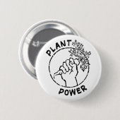 Plant Ronde Button 5,7 Cm (Voorkant /achterkant)