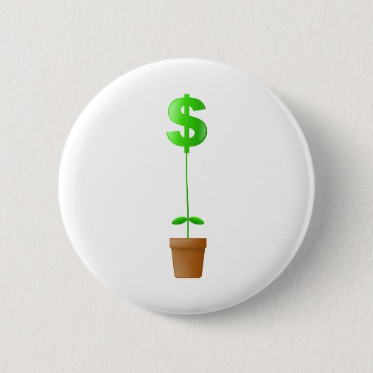 Plant Ronde Button 5,7 Cm (Voorkant)