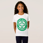 Plant Safety Member Girls T-Shirt (Voorkant volledig)