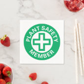 Plant Safety Member Paper Napkins Servet (Insitu)