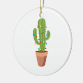 Plant Saguaro Cactus Keramisch Ornament (Links)