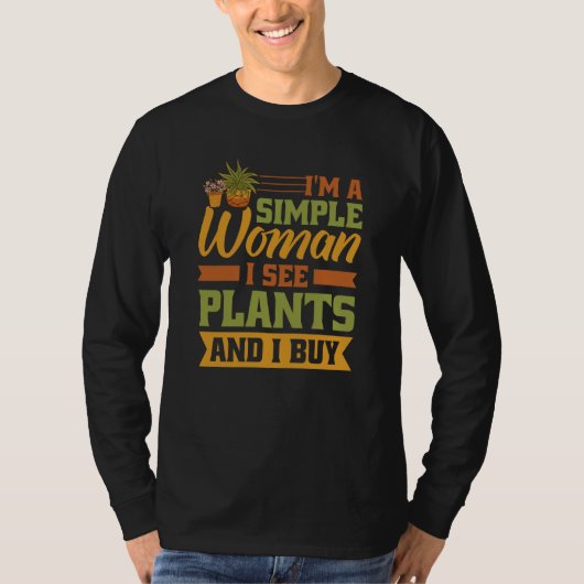 Plant Saying Plant Garden Friends  2 T-shirt (Voorkant)