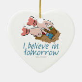 Plant Seeds Gardening Keramisch Ornament (Achterkant)