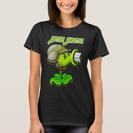 Plant Shooter T-shirt (Voorkant)