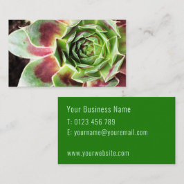 Plant Sitter Houseplant Plant Watering Visitekaartje