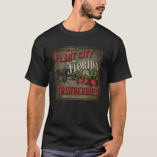  Plant stad Florida aardbeien boer Sou T-shirt