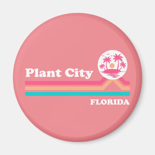  Plant Stad Florida Magneet (Voorkant)