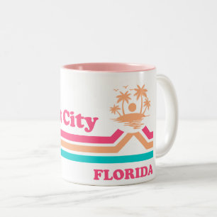  Plant Stad Florida Tweekleurige Koffiemok