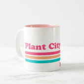  Plant Stad Florida Tweekleurige Koffiemok (Voorkant links)