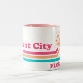  Plant Stad Florida Tweekleurige Koffiemok (Center)