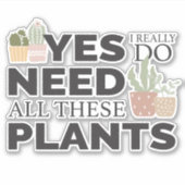 Plant Sticker (Voorkant)