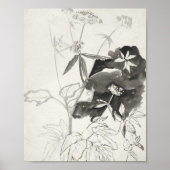 Plant studie | Carel Adolph Cachet Poster (Voorkant)