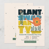 Plant swap kaart (Voorkant / Achterkant)